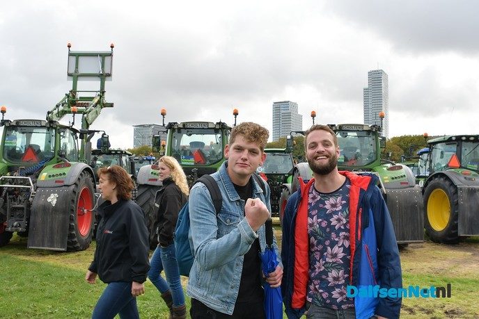 Boeren uit Dalfsen en omgeving naar Den Haag - Foto: Johan Bokma