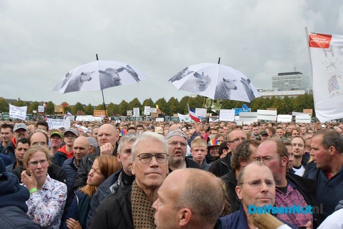 Boeren uit Dalfsen en omgeving naar Den Haag - Foto: Johan Bokma