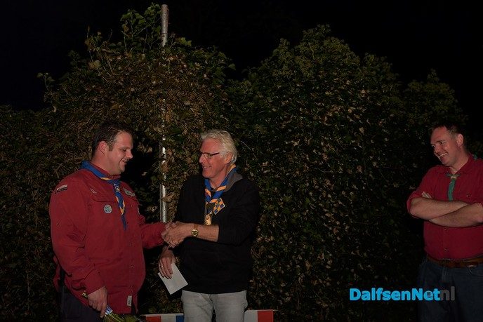 60 jaar lid van Scouting: Tijd voor bijzondere huldiging - Foto: Johan Bokma