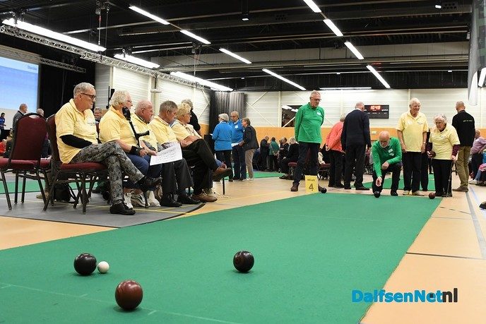 Provinciaal Koersbaltoernooi gewonnen door Katholieke PABO uit Zwolle - Foto: Johan Bokma