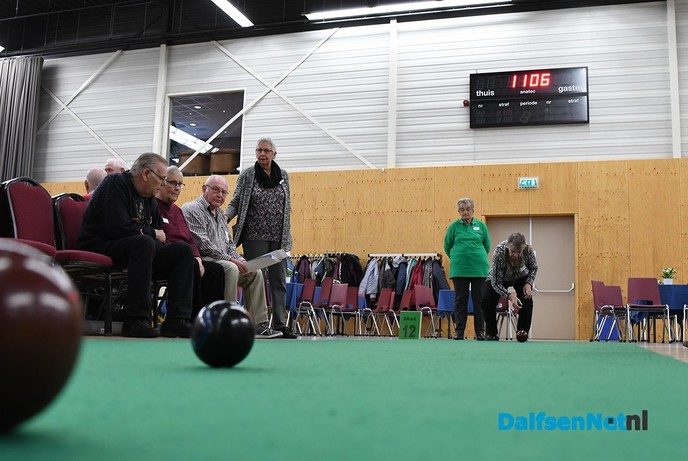 Provinciaal Koersbaltoernooi gewonnen door Katholieke PABO uit Zwolle - Foto: Johan Bokma