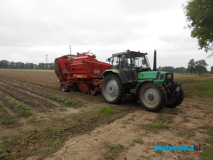 Aardappels rooien