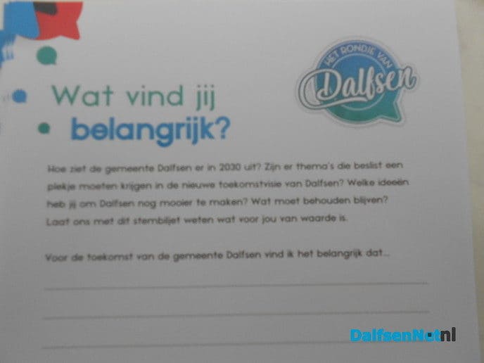 Gemeente: Wat vind jij belangrijk