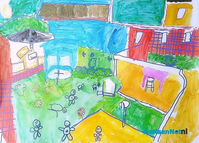 Kunst uit het Kinderatelier in Dalfsen - Foto: Ingezonden foto