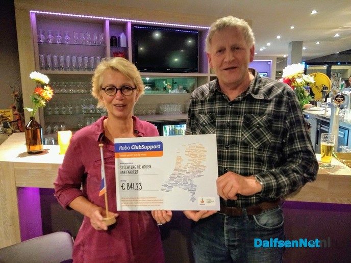 Rabo Clubsupport actie succes voor Molen van Fakkert - Foto: Ingezonden foto