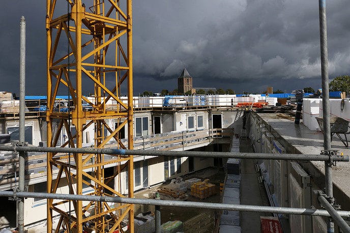 Voortgang bouw Waterfront - Foto: Gemeente Dalfsen