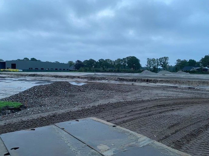 Westerman druk aan het bouwen - Foto: Ingezonden foto