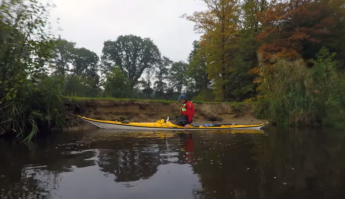 Nu filmpje van de kanolui op de Regge, met ook drone beelden - Foto: Eigen geleverde foto
