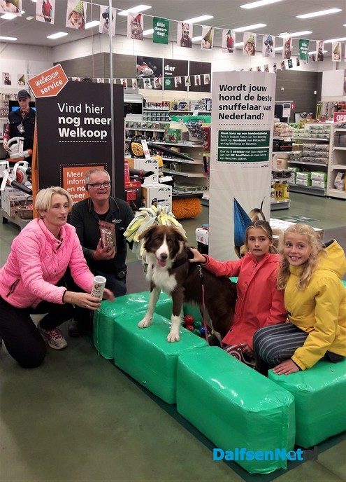 Tommy Snuffelkampioen van Welkoop Dalfsen - Foto: Ingezonden foto