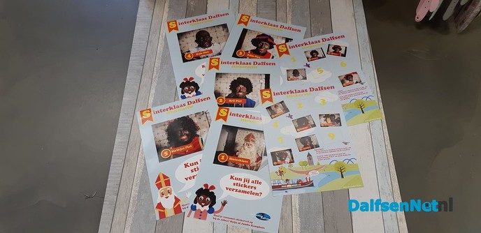 Sint en Piet plaatjes actie van Ondernemend Dalfsen! - Foto: Ingezonden foto