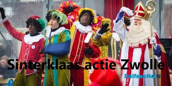 Sinterklaas laat kind niet buiten pakjesboot vallen in Zwolle - Foto: Ingezonden foto