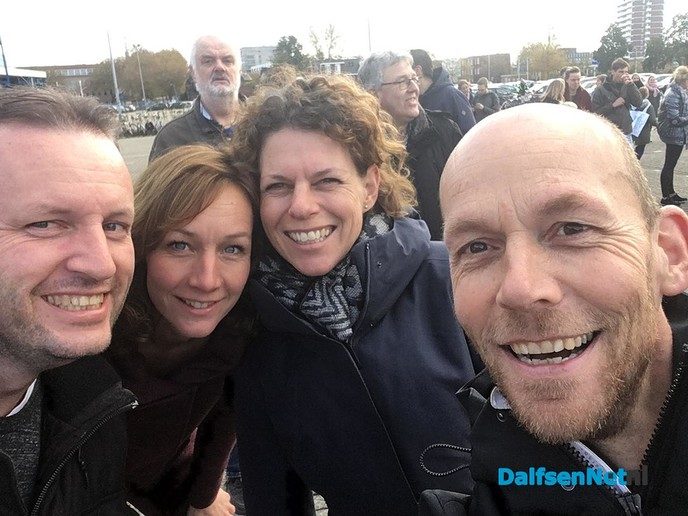 Dalfser scholen staakten - Foto: Ingezonden foto