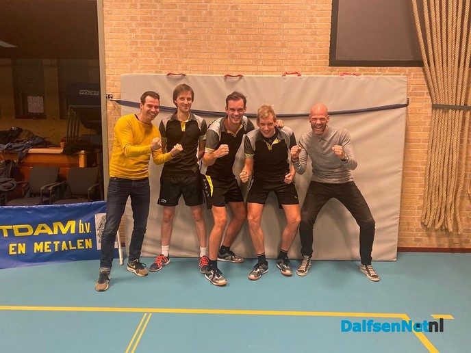 Heren DTV’84 kampioen in de Hoofdklasse - Foto: Ingezonden foto