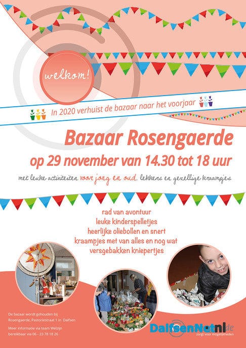 Jaarlijkse bazaar in Rosengaerde - Foto: Ingezonden foto