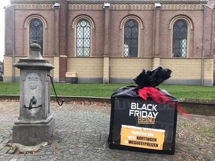 Leuke actie Heinose ondernemers vrijdag: Black Friday - Foto: Eigen geleverde foto