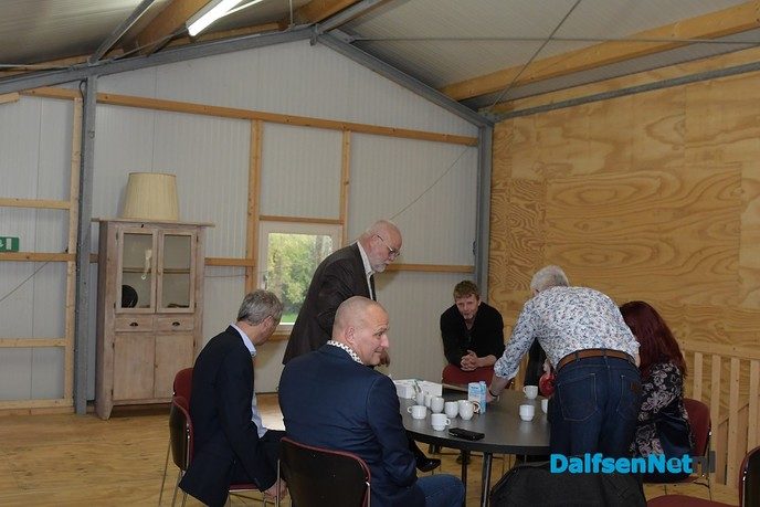 Het college bezoekt zorgboerderij Het Ruitenveen - Foto: Johan Bokma