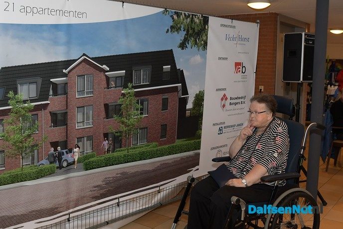 Woonstichting Vechthorst begint bouw appartementen Rosengaerde - Foto: Johan Bokma