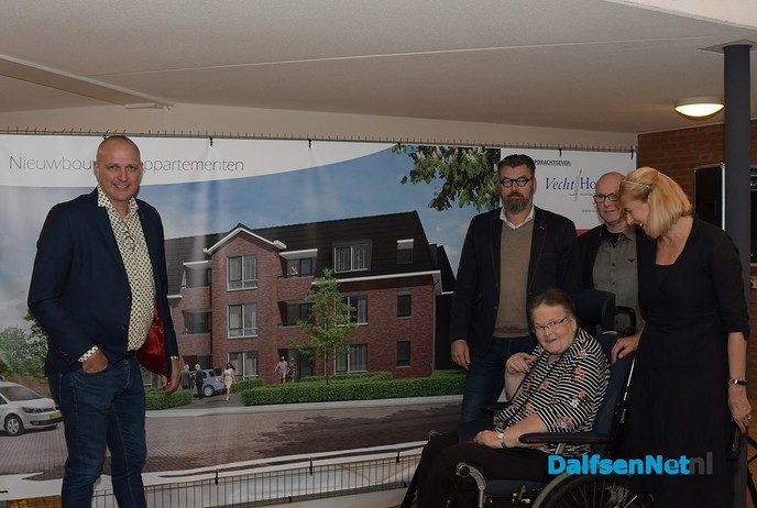 Woonstichting Vechthorst begint bouw appartementen Rosengaerde - Foto: Johan Bokma