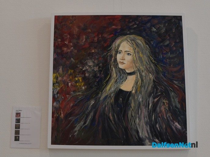 Expositie Artistieke talenten 2 door Erica van Lente geopend - Foto: Johan Bokma