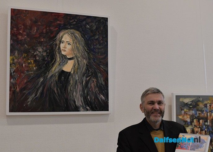 Expositie Artistieke talenten 2 door Erica van Lente geopend - Foto: Johan Bokma