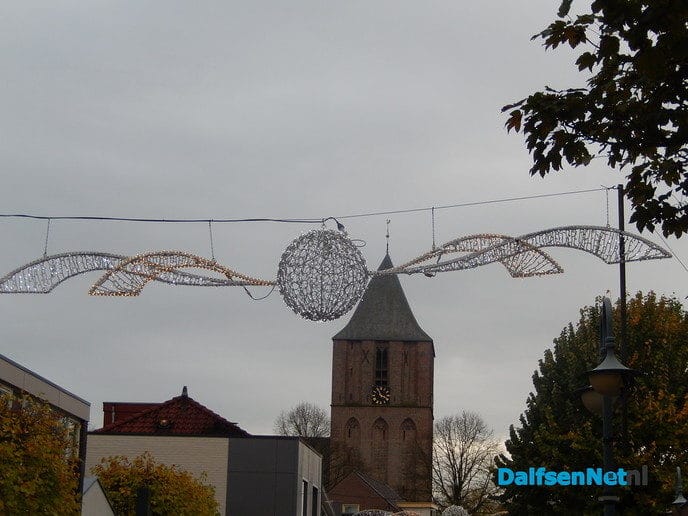Sfeerverlichting hangt er weer