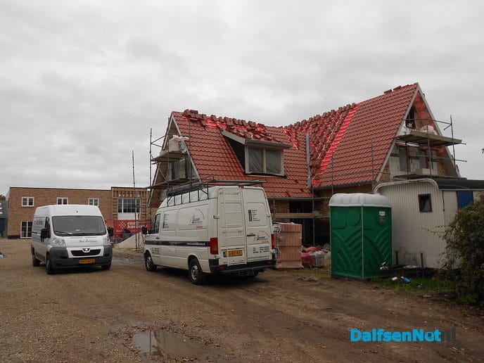 Het dak zit er bijna op bij het Printhuus