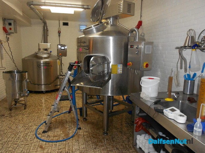 Vechtdalbrouwerij nu volop stoom: Kerstdrukte!