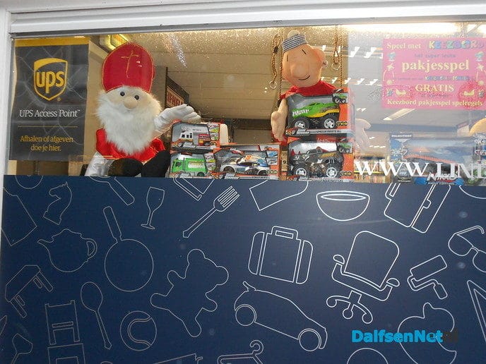 Sinterklaas etalages