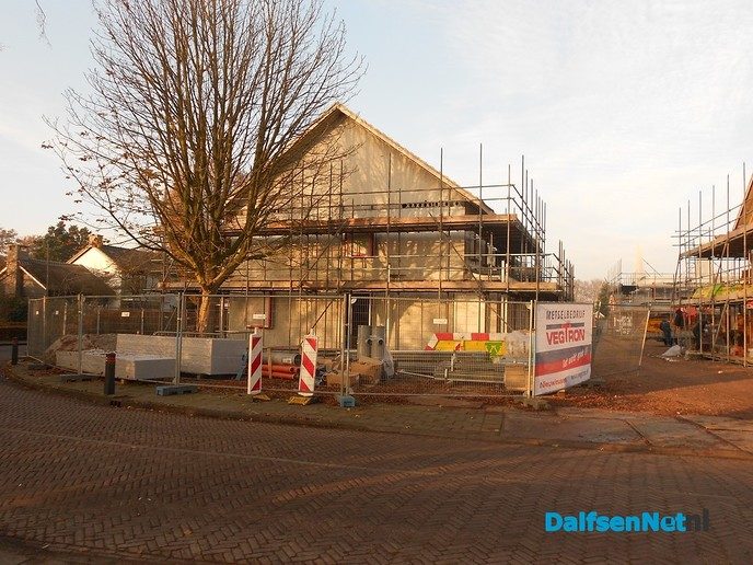 Bouw Kleine Veer, je ziet het al van ver