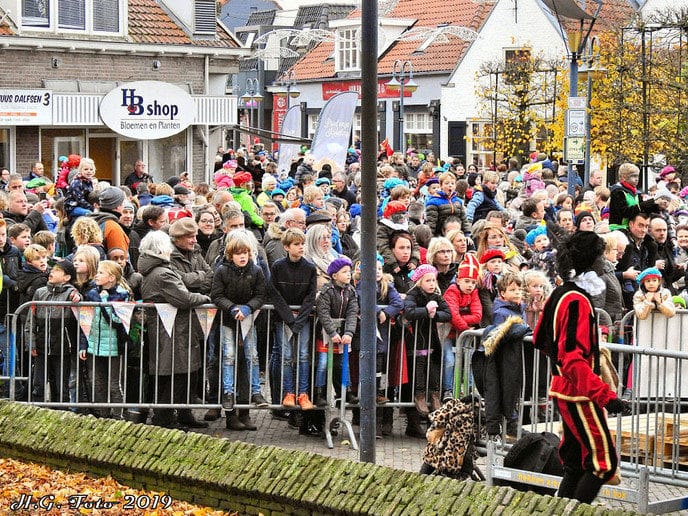 Sinterklaas is weer aangekomen in Dalfsen