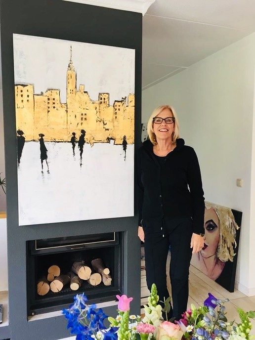 Expositie Ineke Flierhuis in Anjerpunt Hoonhorst - Foto: Ingezonden foto
