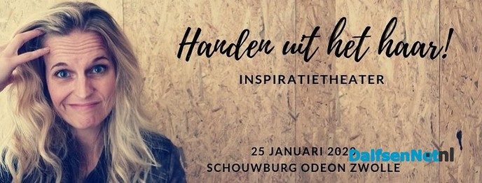 Handen uit het haar! - Foto: Ingezonden foto