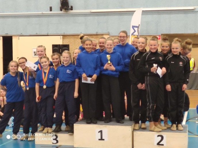 Majorettes van kampioen naar kampioenschap - Foto: Ingezonden foto