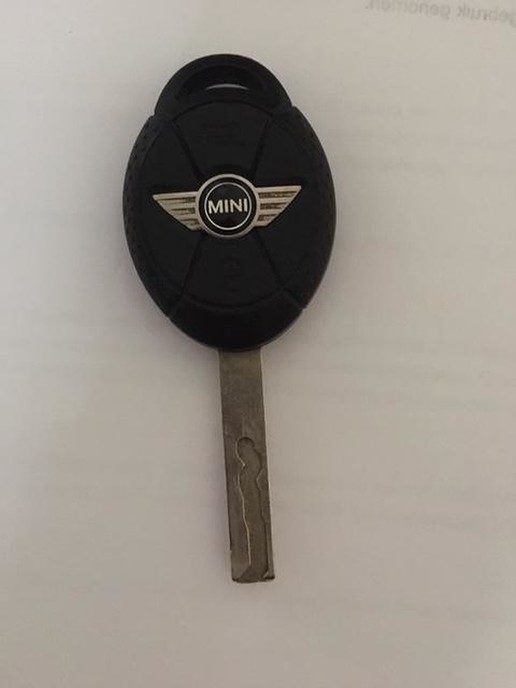 Autosleutel (van een Mini) gevonden - Foto: Eigen geleverde foto