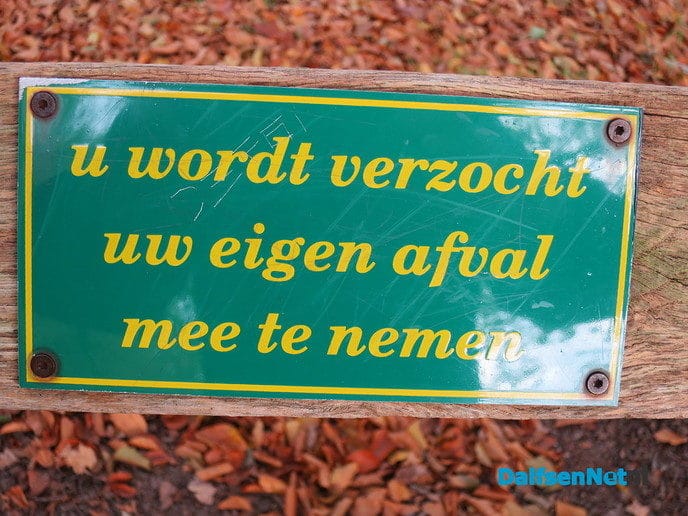 Hier eindigt Halloween - Foto: Wim