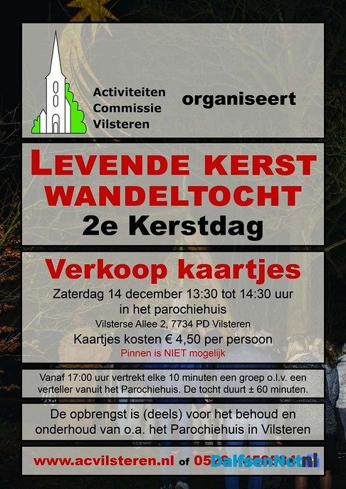 Kerstwandeling in Vilsteren - Foto: Ingezonden foto