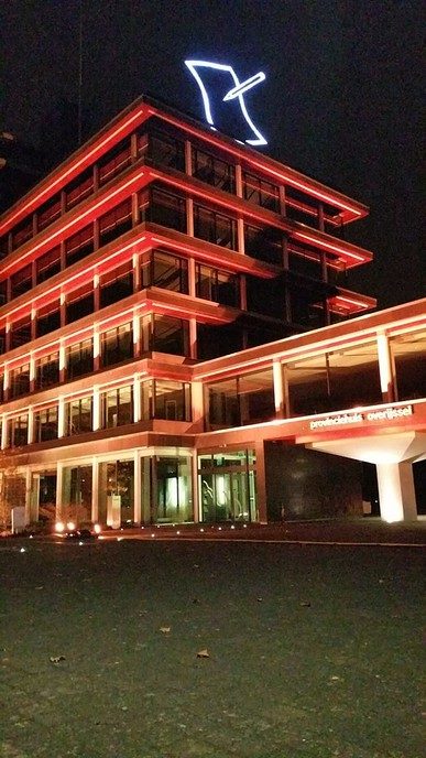 Provinciehuis Overijssel kleurt vanavond oranje - Foto: Eigen geleverde foto