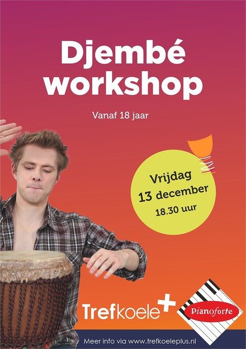 Djembé workshop voor volwassenen - Foto: Eigen geleverde foto