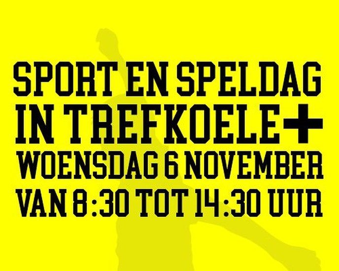 Grote sport en speldag tijdens lerarenstaking 6 nov