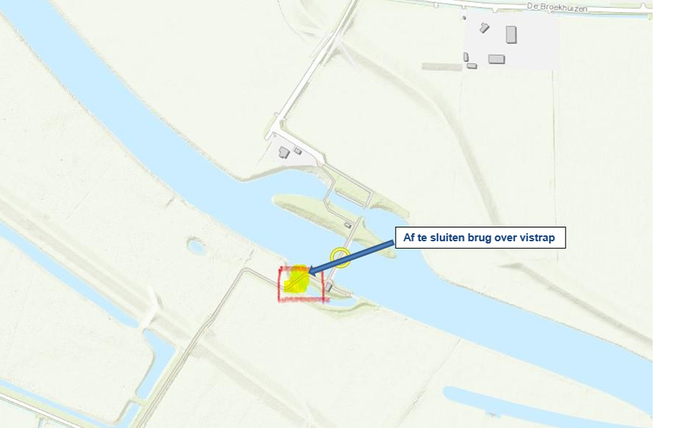 Fiets- en wandelpad afgesloten - Foto: Eigen geleverde foto