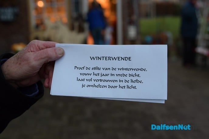 Winterwende de terugkeer van het licht, met Midwinterhoornblaasgroep Dalfsen - Foto: Johan Bokma