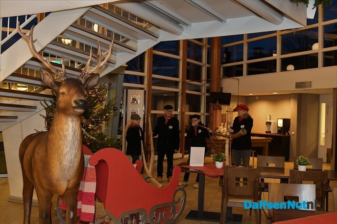 Winterwende de terugkeer van het licht, met Midwinterhoornblaasgroep Dalfsen - Foto: Johan Bokma