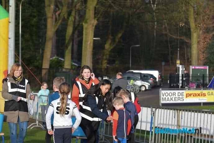 Verdwenen startboog Jumbo crossloop niet van invloed op doorgaan evenement - Foto: Johan Bokma