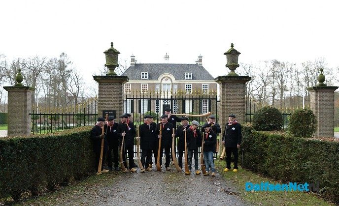 Midwinterhoornbloasgroep Dals’n bij Huize den Berg - Foto: Johan Bokma