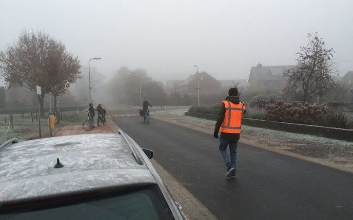 Chocoladeletters voor gebruikers snelfietsroute - Foto: Gemeente Dalfsen