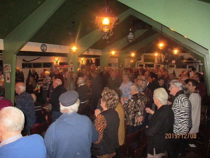 Zeer veel belangstelling voor de Stuwzangers - Foto: Eigen geleverde foto