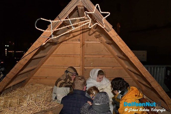 Levende Kerststal op Dalfser Kerstfestijn - Foto: Ingezonden foto