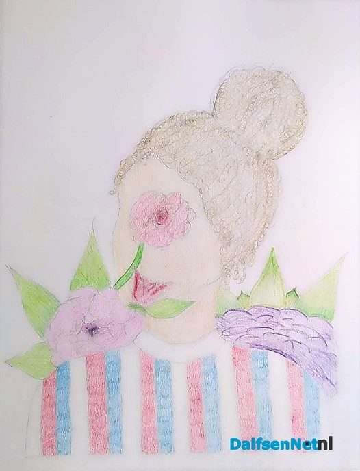 Mooi werk uit het 12+atelier (11-16 jr) - Foto: Ingezonden foto