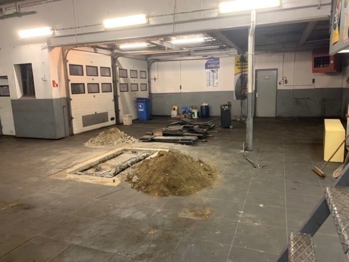 Dat was eens garage Fokkens - Foto: Eigen geleverde foto