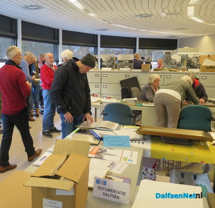 Open dag Historische Kring Dalfsen druk bezocht - Foto: Wim